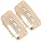 Hair Extension Clips - Blonde Small - 12 Pack